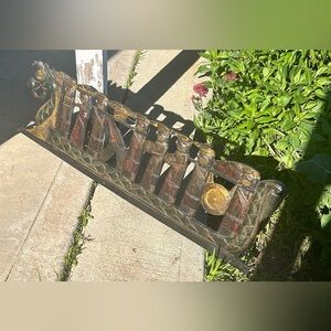 Balinese dragon boat processional panel 36 Inches X 12 Inches Bali